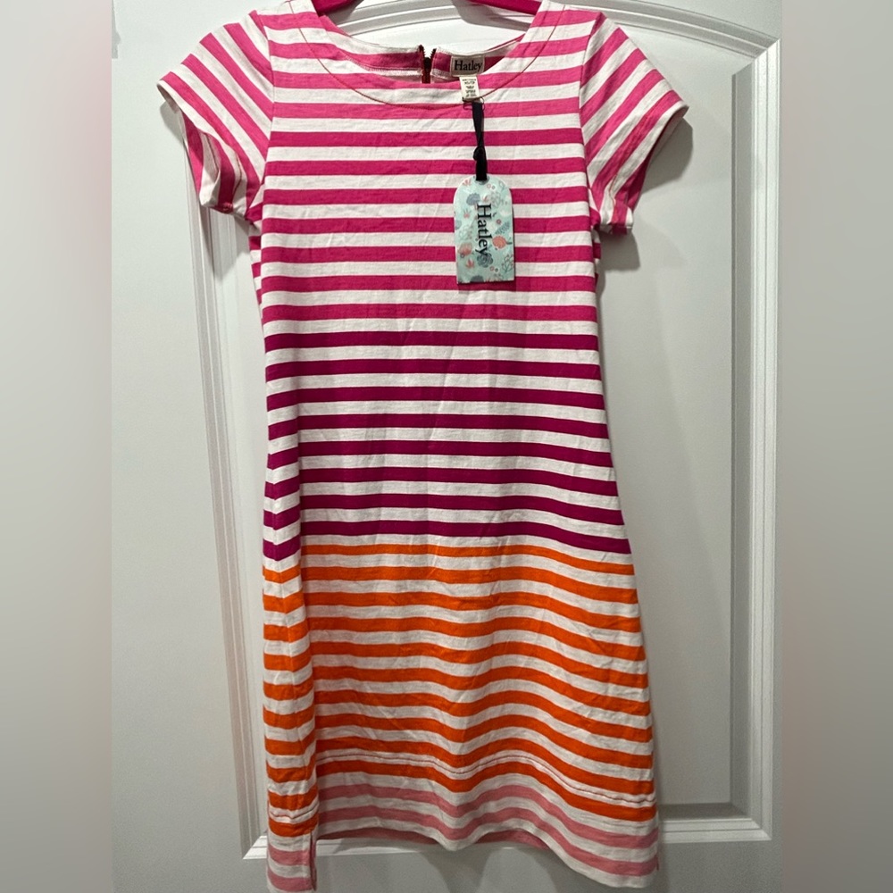 Hatley Striped Tee Shirt Dress